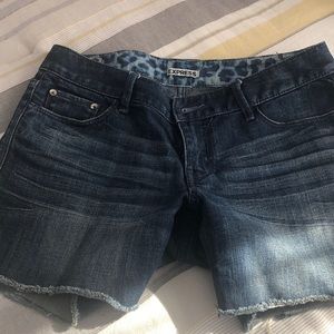 Express jean shorts